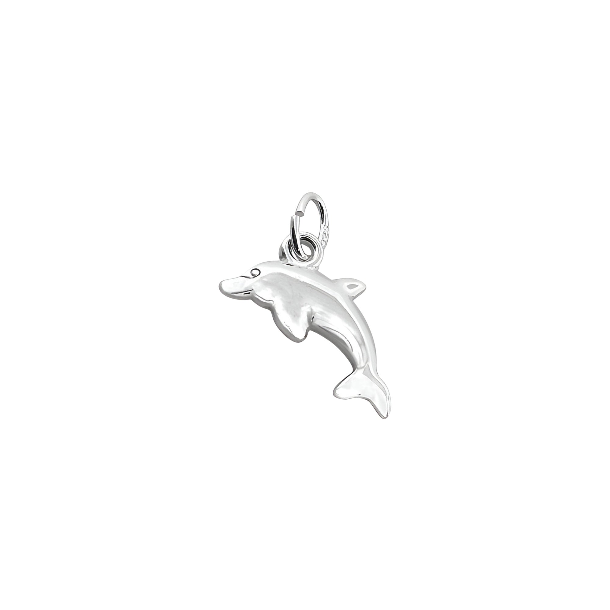 925 Sterling Silver Dolphin Charm