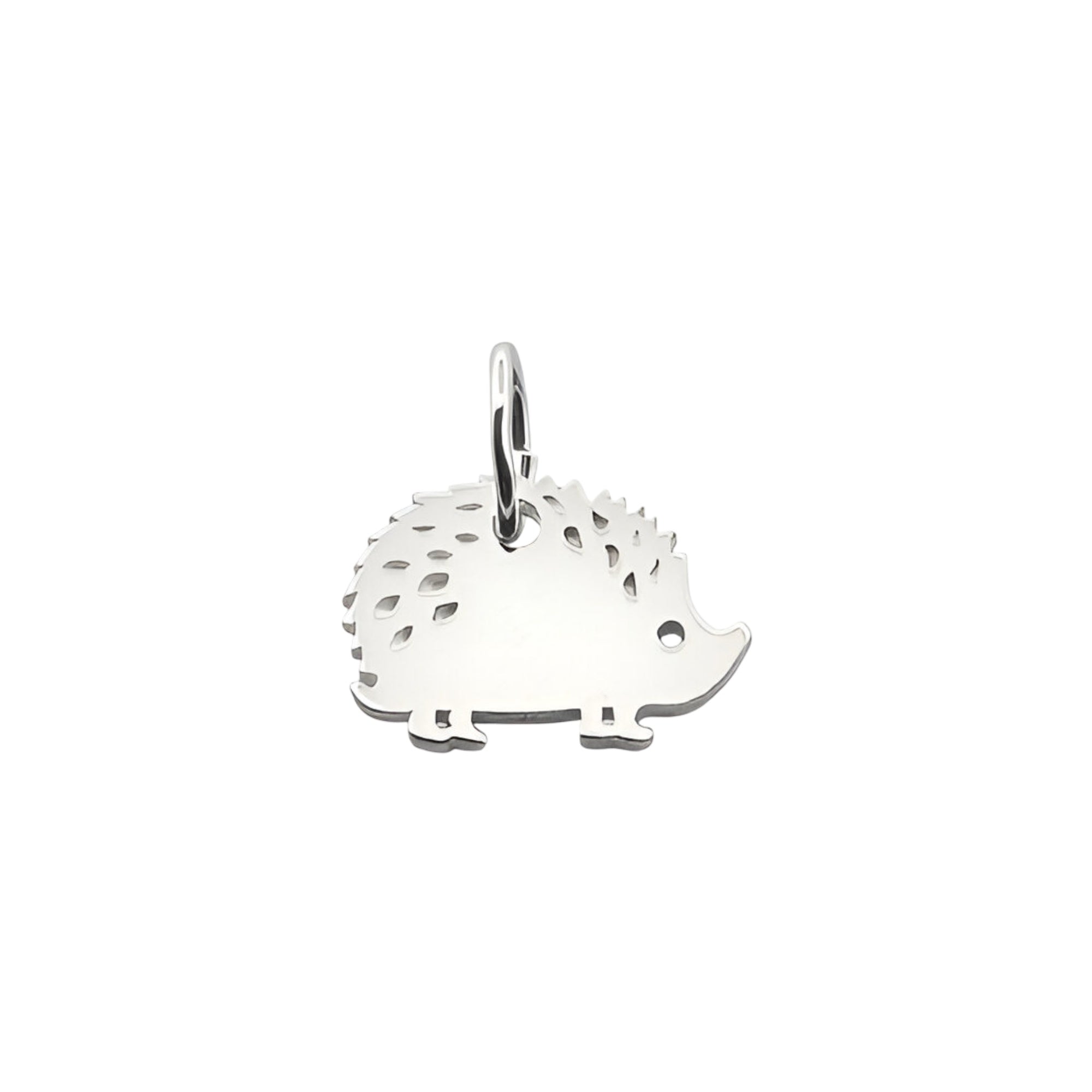 925 Sterling Silver Hedgehog Charm